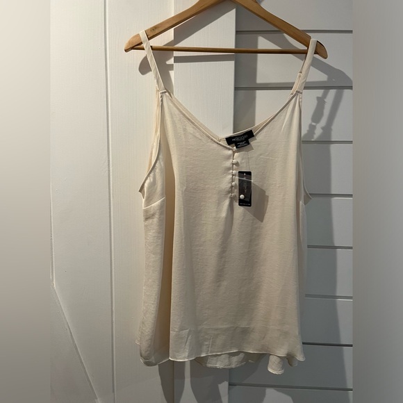 New with Tags Michael Studio Collection for Addition Elle Cream Camisole - Picture 1 of 5